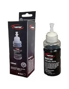 Botella De Tinta Evertec Epson T664 Negro