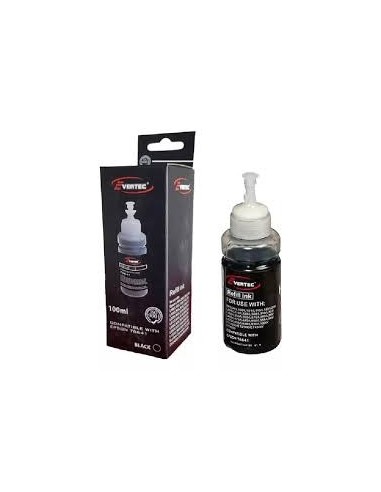 Botella De Tinta Evertec Epson T664 Negro