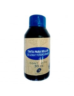 Tinta Señorita Para Sellos Negro 30 Cc