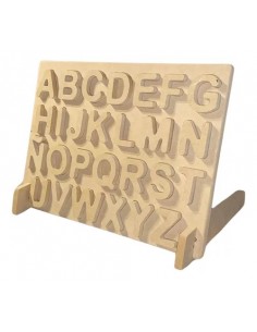 Abecedario Encastrable Madera Para Pintar