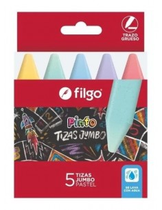 Chkj-e5-pas Filgo Tizas Jumbo Pinto Pastel