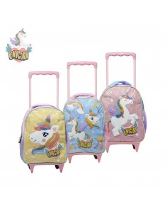 94.20605 Mochila Con Carro Unicornio 16"