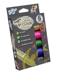 Tempera Sifap Solida Metalica X 6