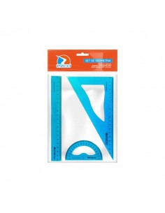 Set De Geometria Ezco Azul