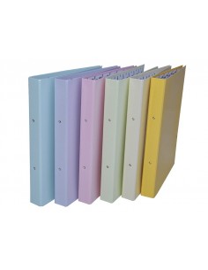 Carpeta Iglu Metal Pastel A4 2x25 Rosa 007 95