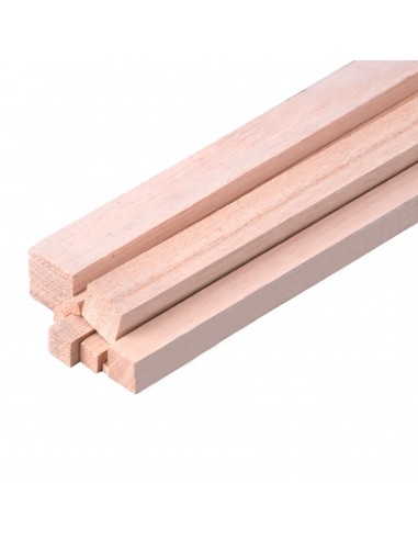 Aero Star Varilla De Pino X Unidad 8 Mm X 8 Mm