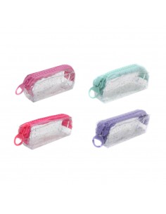 Cartuchera Hermosura Pvc Brillo Zipper 2003-081