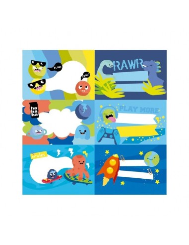 Etiqueta Mooving 1301172 Jardin Play