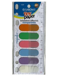 Señaladores Notas Adhesivas Sabonis Rayados 1157