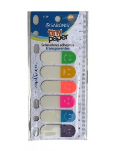 Señaladores Notas Adhesivas Sabonis Caritas Emoticones 1159