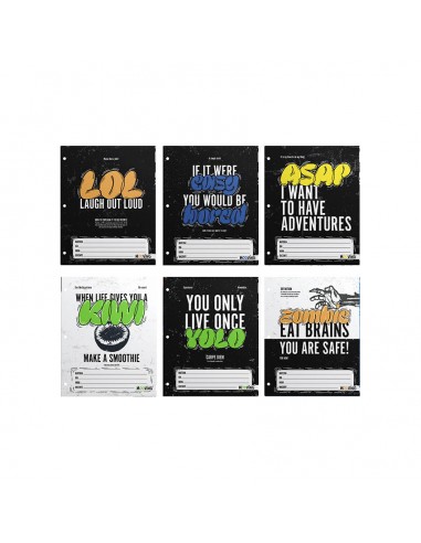 Separadores Mooving A4 Grunge 1102257