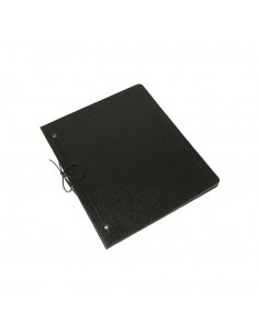 Carpeta Iglu Tapas Con Cordon A4 Negra