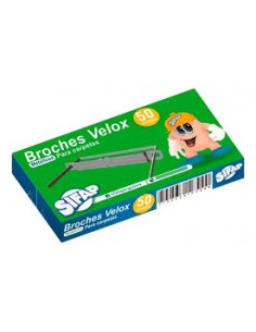Broches Velox Sifap Metalico X 50 Unid