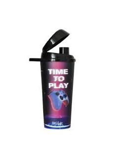 Vaso Ppr Tapa Pico Game Zone 18 Oz