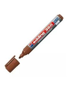 Marcador Edding Para Pizarra 360 Marron