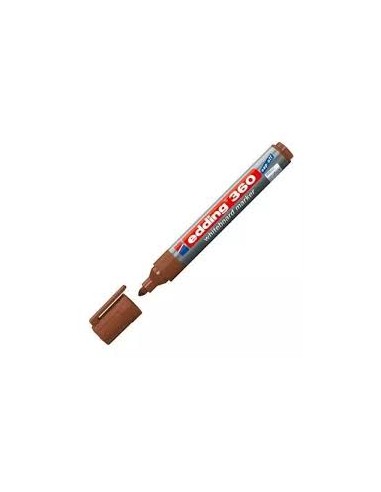 Marcador Edding Para Pizarra 360 Marron