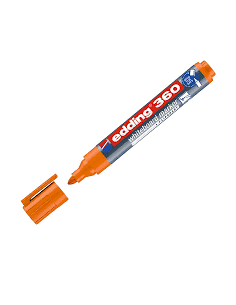 Marcador Edding Para Pizarra 360 Naranja