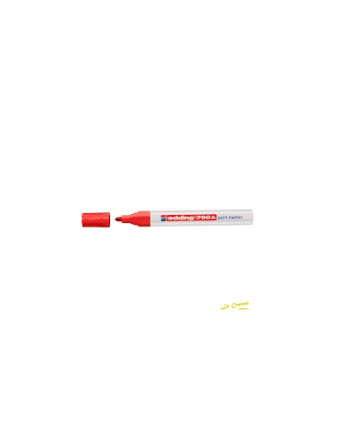 Marcador Edding Paint Rojo E790a
