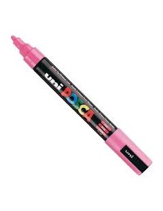 Marcador Posca Pc-5m Punta Gruesa Rosa