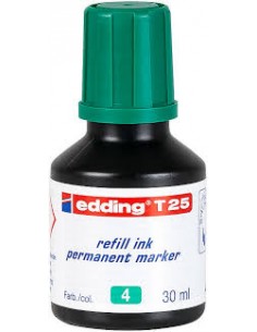 Tinta Edding T25n Marcador Permanente Verde Goteo