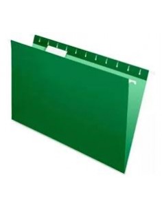 Carpeta Colgante Lama Pvc Oficio Verde