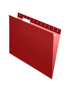 Carpeta Colgante Lama Pvc Oficio Bordo
