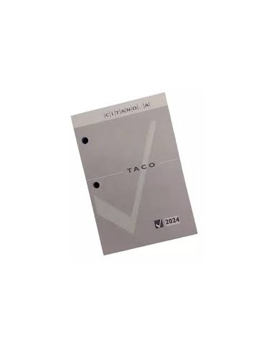 Taco Calendario Citanova