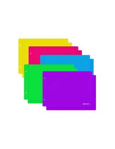 Carpeta Plastica Ezco N5 Colores Surtidos