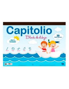 Block De Dibujo Capitolio N5 Blanco