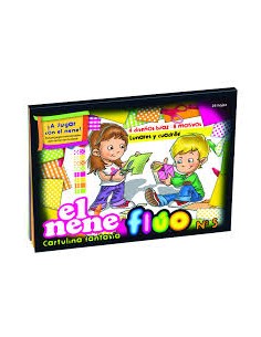 Block El Nene Fluo Fantasia N5 210271 X 24 Hjs