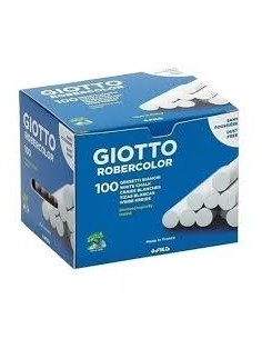 Tiza Giotto Robercolor Blanca X 100 Unidades