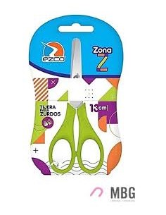 Tijera Ezco Para Zurdos X 13 Cm