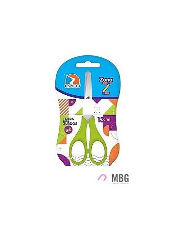 Tijera Ezco Para Zurdos X 13 Cm