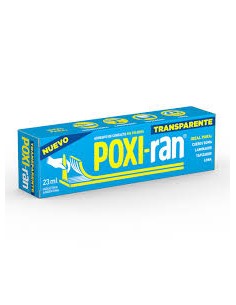 Pegamento Poxiran Transparente 23 Gr