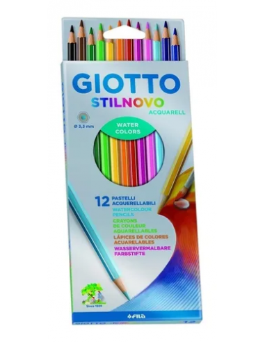 Lapices Stilnovo Acuarelables Giotto X 12 255700