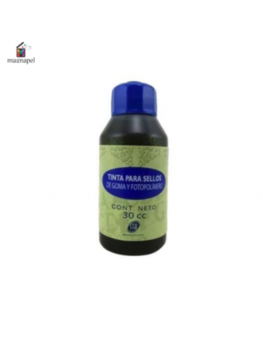 Tinta Señorita Para Sellos Verde 30 Cc