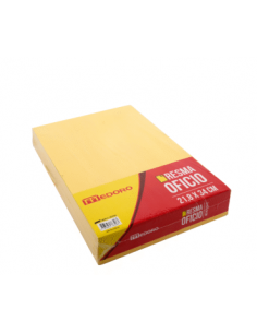 Resma Medoro Oficio 218x340 Amarilla