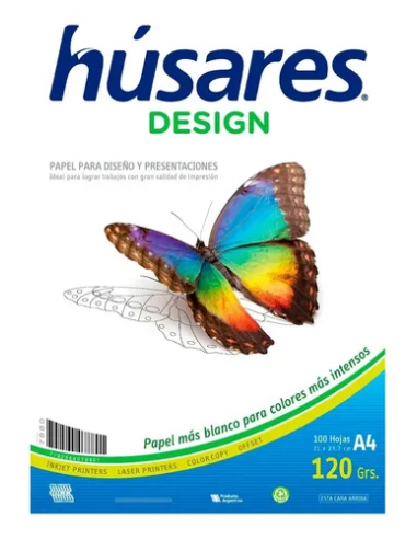 Resma Husares A4 120 Gr 7880 X Unidad