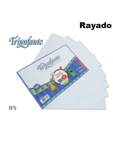 Repuesto Rayado Triunfante N5 8 Hjs