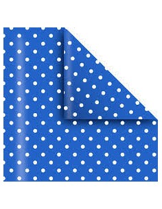 Papel Para Forrar Lunares Azul