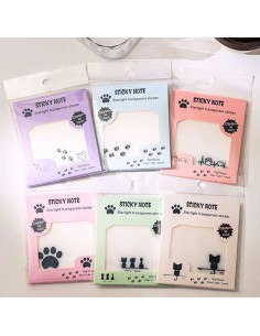 Notas Adhesivas Transparentes Con Brillo 26915