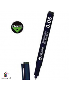 Microfibra Pizzini Graduada Negra 0.05 Dp0.05ng