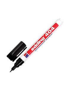 Microfibra Edding Permanente E404 Negro