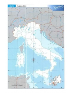 Mapa Politico N3 Italia X Unidad