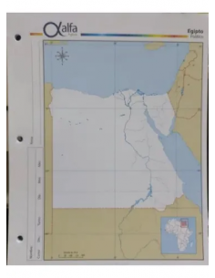 Mapa Politico N3 Egipto X Unidad