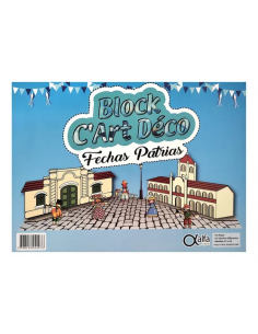 Block Alfa Art Deco Fechas Patrias N5