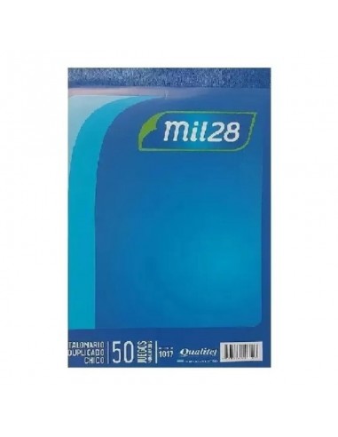 Talonario Duplicado Chico Alianza Mil28
