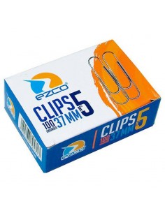 Clips Niquelados Ezco N5 37 Mm